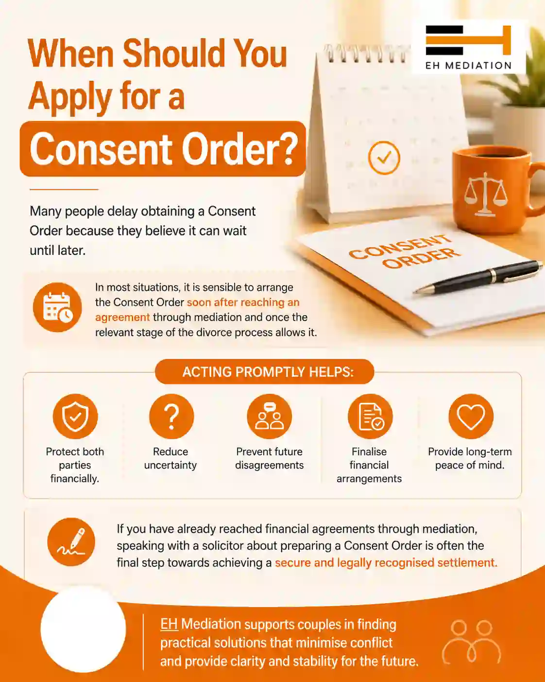 When Should You Apply for a Consent Order March?